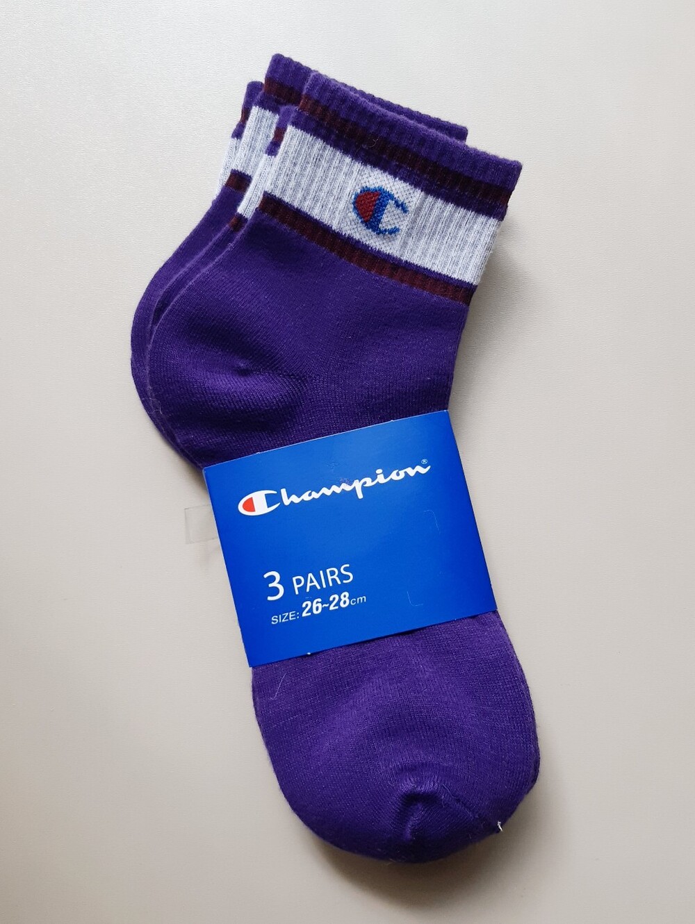 Champion Deep Purple Crew Socks